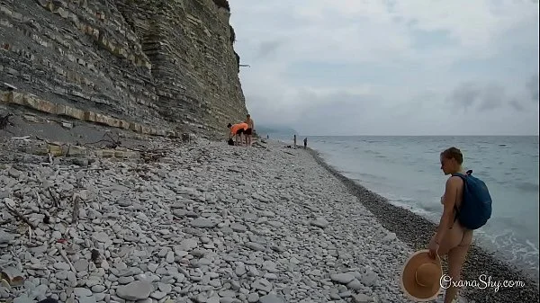 Flashing at the seaside