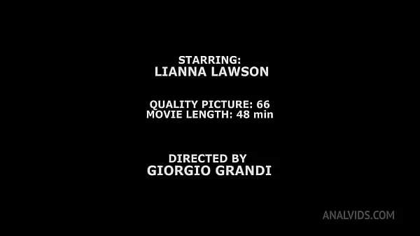 Busted T-Girls, Lianna Lawson, 4on1, Anal and No Pussy, Balls Deep Anal, DAP, Rough Sex, Gapes, Cum in Mouth, Swallow BTG089