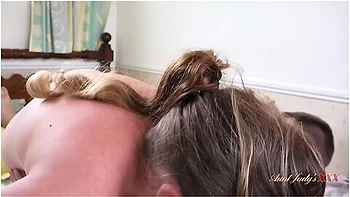 Aunt Judys In Judys Xxx - 46yo Big Tit Milf Landlady Nel Lets Her Broke Tenant Pay The Rent In Cum!