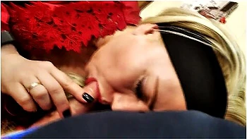 A Cool Russian Mature Whore Sucks Two Dicks And Fucks Like A Spring Cat, An Abundant Creampie!