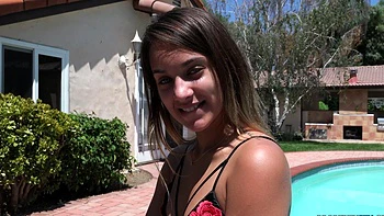 A hot couple has sex in a steamy scene with stunning Uma Jolie