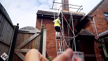 Busty Hot Wife Seduces The Toy Boy Handy Man