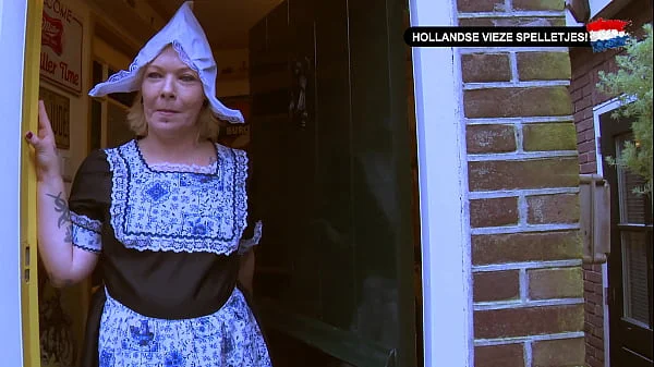 Hollandse Vieze Spelletjes Introductie - Op bezoek bij geile Suus! (Nederlands gesproken)