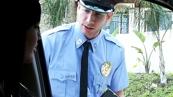 Alluring hottie with silicone tits Angelica Heart jumps on a large dick