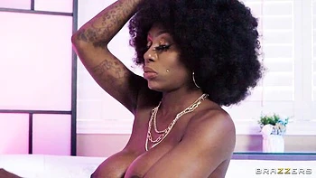 Curvy black goddess Ebony Mystique destroyed by dark penis