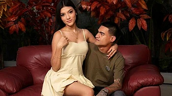 Awesome big-bottomed brunette Danna Vallejo likes dick-riding