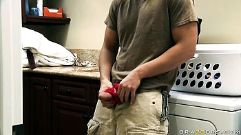 Spanish sex doll with hairy pussy Francesca Le screwed in the office