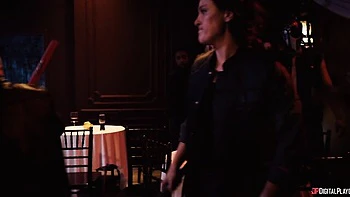 Asian angel Yhivi feels a fat black cock deep in her round ass