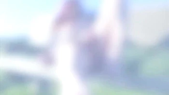 Good redhead with big boobs Sasha Monet fucks with a sex toy