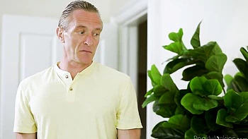 Sweet babe with hairy pussy Chanel Camryn fucked by hard cock