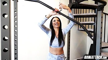 European goddess with big boobs Anissa Kate drilled in POV angle