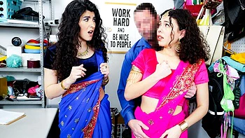 Satine Summers and Nikki Slick are enjoying this massive dick