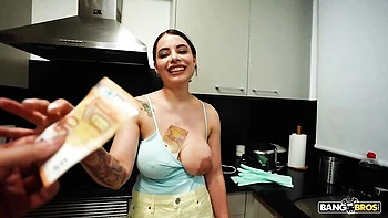 Inked chick with big boobs Lulita Star fucked in the doggy style