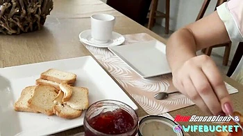 Busty babe with nice ass Gia Barby rammed in her lovely poses