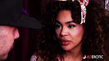 Transexual clip with sex hungry Viktor Belmont and Eva Maxim from AltErotic