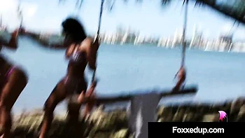 Watch modest Kelsi Monroe and Jenna Foxx's clip