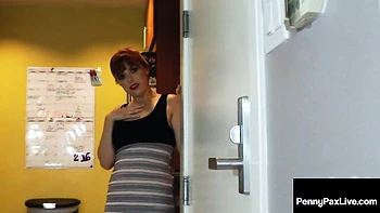 Undressing smut with tempting Penny Pax from Penny Pax Live