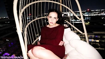 Teen Loves Black featuring Daisy Pheonix and Kaby Snow's petite clip