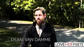 Dean and Megan's feet trailer