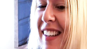 Striking Riley Evans and Seth Dickens at cum sharing trailer