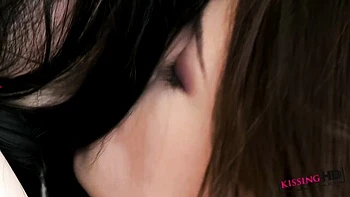 Cheerful Lucia Love and Ava Dalush's big tits sex