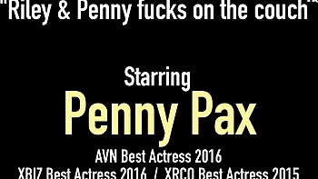 Incomparable Riley and Penny's small tits video