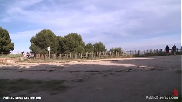 European teen fucked all over city