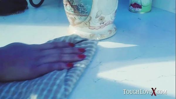 TOUGHLOVEX Naughty maid Camila Cortez gets disciplined