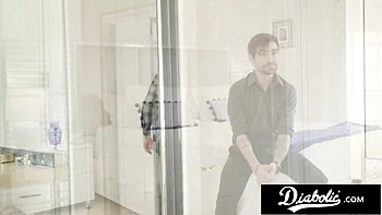 Jessica Ryan and Johnny Goodluck's reverse cowgirl sex by Diabolic