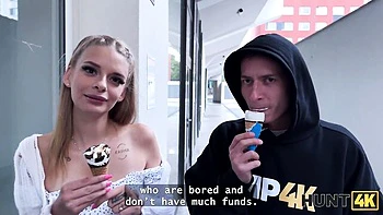 Hunt4k featuring Steve Q and Naomi Love's europe video