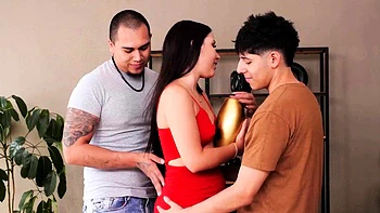 Teen getting gangbanged ebony blowjob