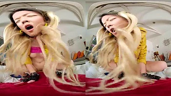 Some video: Blowjob, Doggy  Cowgirl VR Porn