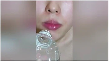 Asmr(naked Amateur Girl)iv / Niinas Drinking Green-tea At Bath Room