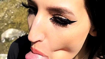 POV Handjob Blowjob cumshot compilation