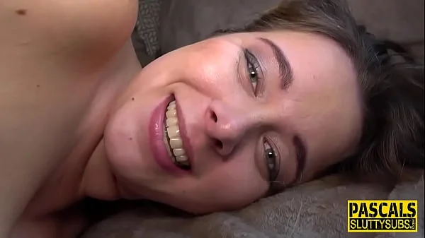 Real submissive throating cock