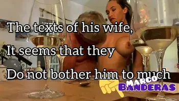 Viejo se coge Briana Banderas y su marido lo graba