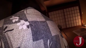 Hairy japanese girl fucked in POV