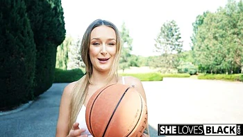 Emotional Elena Lux at huge cock movie