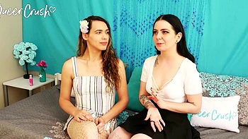 QueerCrush interview with Lily Thot and Sadie Sunstone