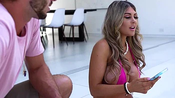 Poolside: Blowjob, Doggy  Cowgirl Porn