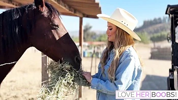 Watch innocent Van Wylde and Blake Blossom's xxx