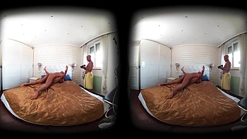 Ariana Cortez - Behind The Scenes VR Part One - Interracial Foursome