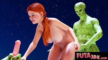Futa3DX - First Contact Part 1 Compilation: Blowjob, Big Tits  Babe Porn