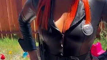 Ms Officer: Blowjob, Doggy  Cowgirl Porn