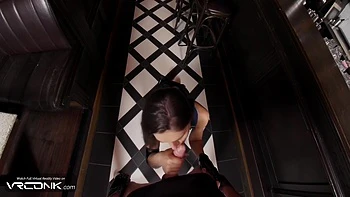 Leo Ahsoka And Jill Valentine In Hot Brunette Fucks Hard With Moans In Resident Evil Cosplay Parody