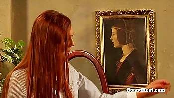 Young Lesbian Girl Masturbates And Orgasms For Her Madame