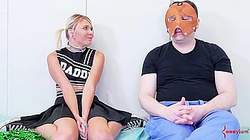 Cheerleader Eats Her Own Ass Juice In Atm Bj