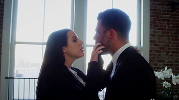 Angela White rides Seth Gamble’s cock with epic intensity