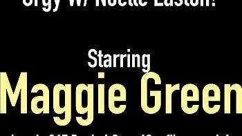 Wonderful Bibi Noel and Maggie Green's hungarian porn