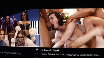 OUT OF THE FAMILY - Naughty Teen Leana Lovings Seduces Stepcousin For Hot Pussy Pounding